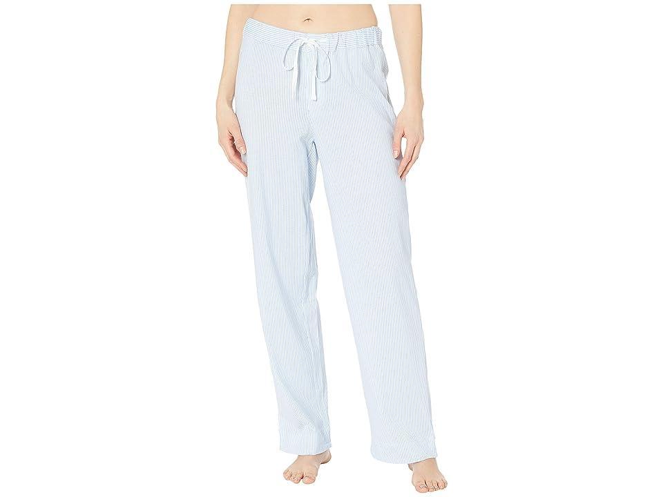 Lauren Ralph Lauren Cotton Polyester Jersey Separate Long Pants Stripe) Women's Pajama Product Image