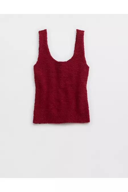 Aerie Marshmallow Cropped Tank Top Women's Product Image