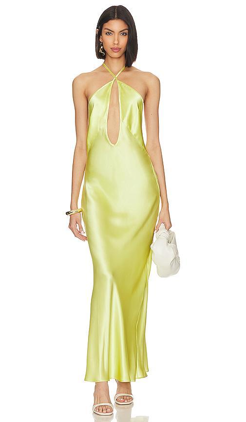 Irena Silk Midi Dress Product Image