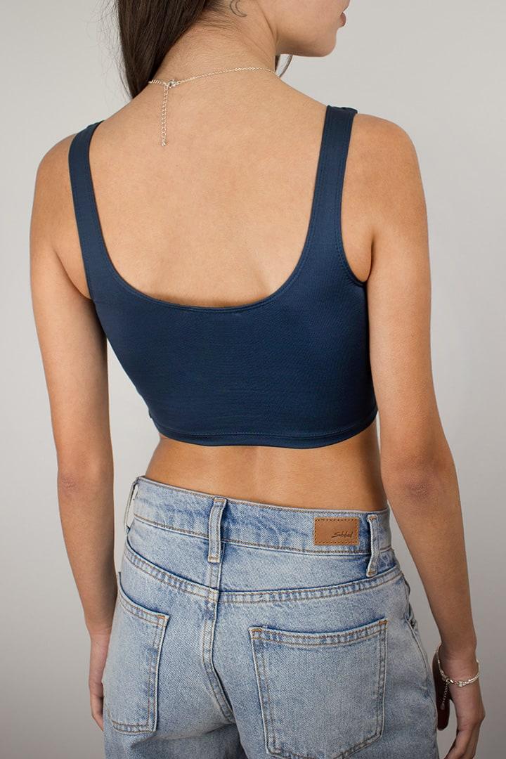 Square neck crop top Product Image