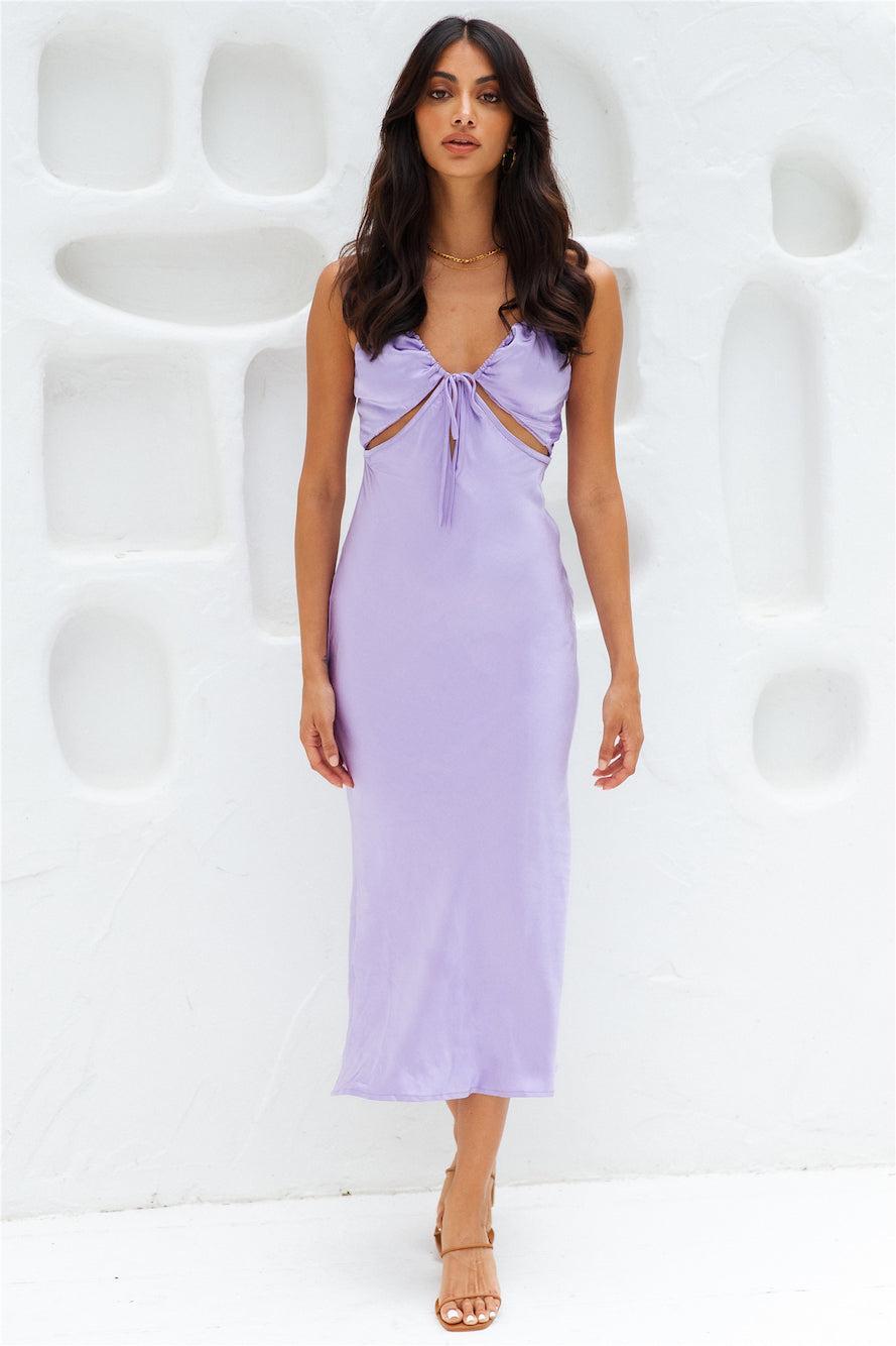 Seraphina Maxi Dress Lilac Product Image