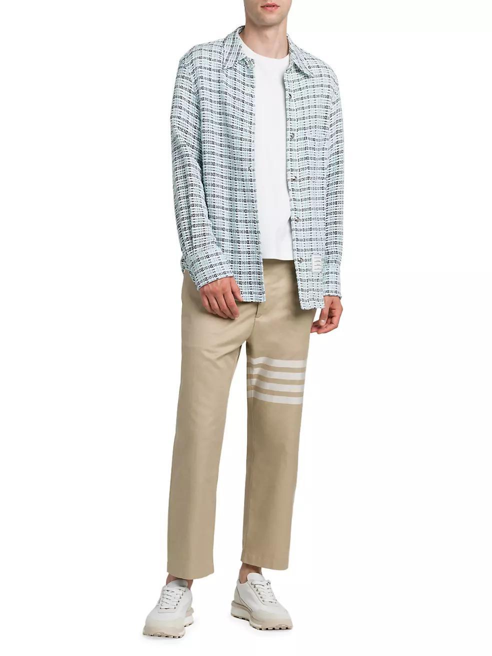 Plaid Snap-Front Shirt Jacket Product Image