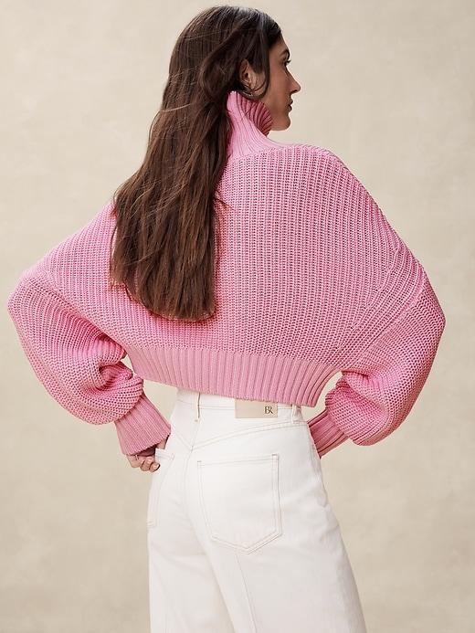 Janie Cropped Sweater Product Image