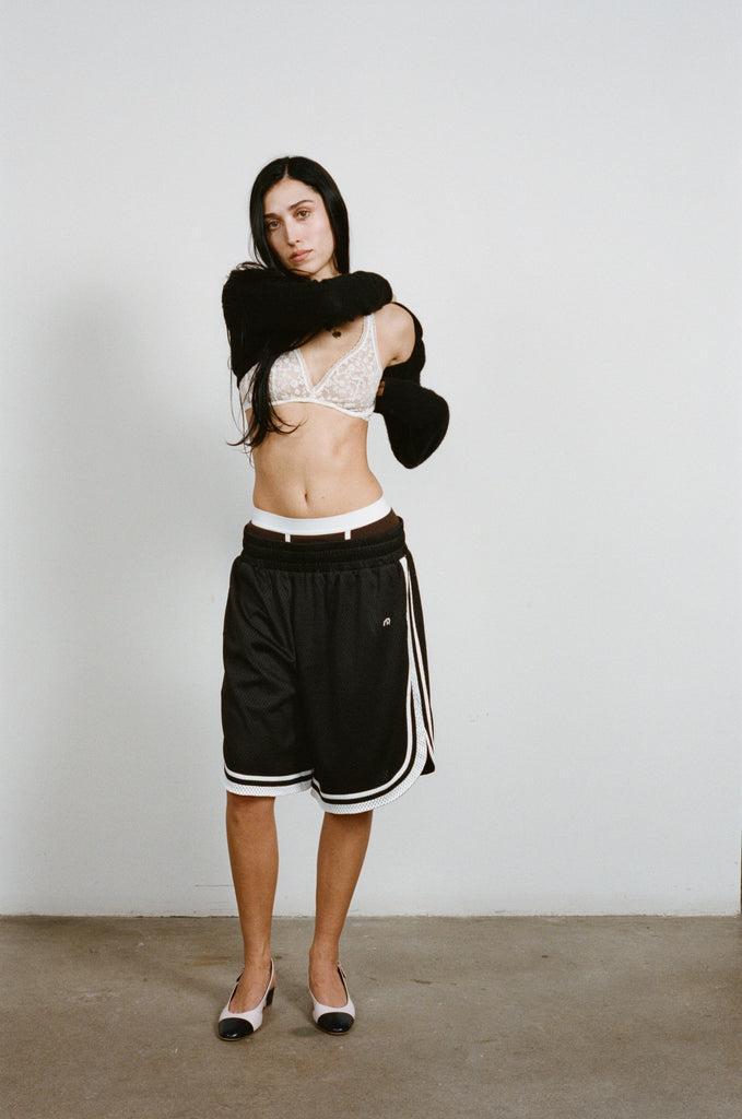 BASKETBALL SHORT - BLACK — BLACK / XS Product Image