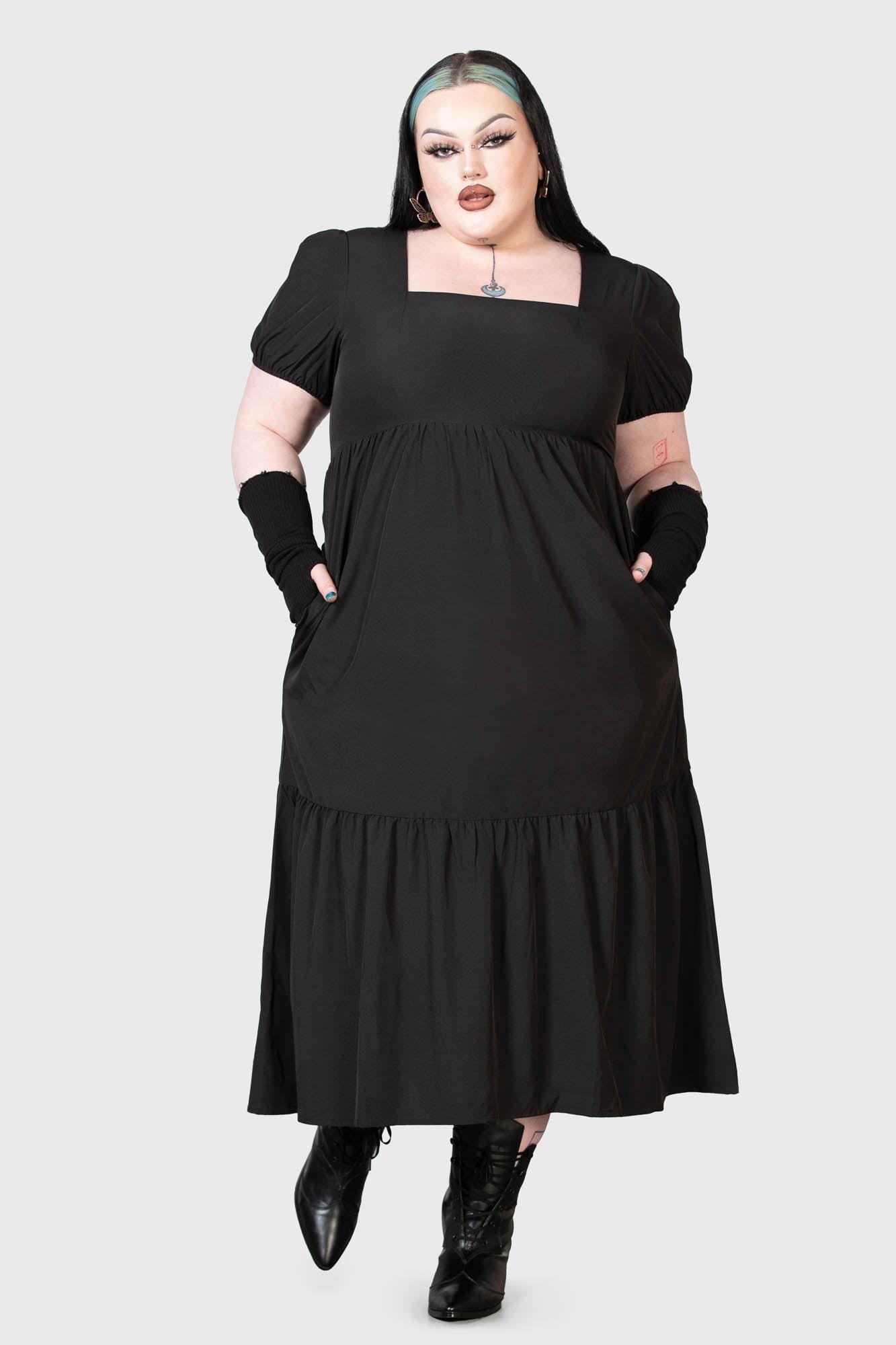 Effina Midi Dress [PLUS] Female Product Image