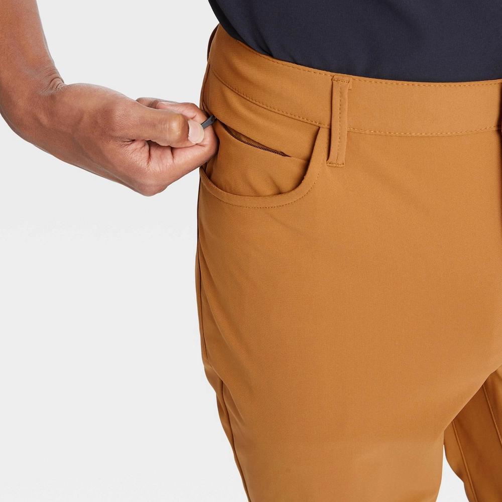 Mens Golf Pants - All In Motion Butterscotch 30x30 Product Image