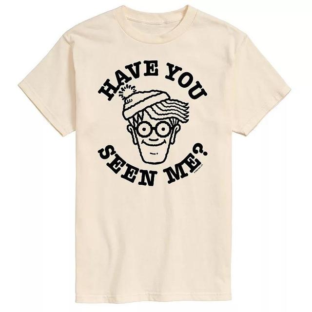 Mens Wheres Waldo Have You Seen Me Graphic Tee Product Image