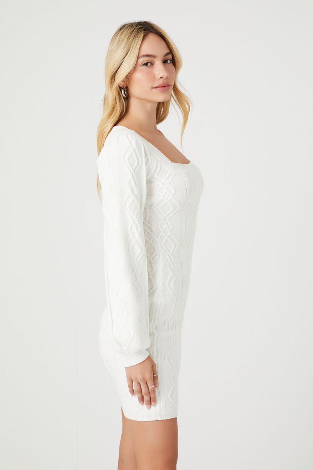 Cable Knit Mini Sweater Dress | Forever 21 Product Image