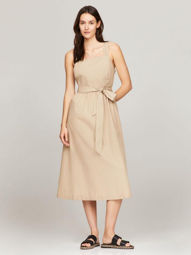 Tommy Hilfiger Women's Sleeveless Belted Midi Dress Product Image