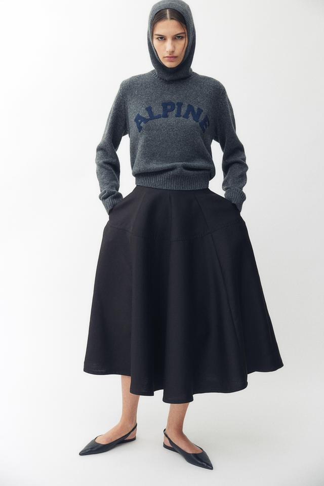 Text-motif jumper Product Image