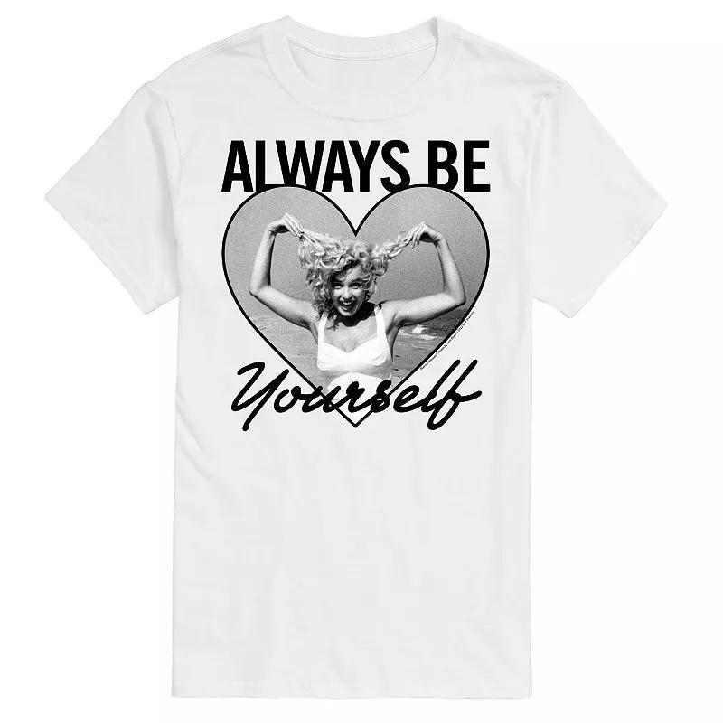 Big & Tall Marilyn Monroe Be Yourself, Mens Product Image