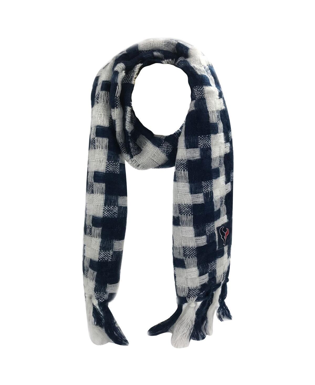 Womens FOCO Seattle Seahawks Checkered Woven Blanket Scarf Product Image