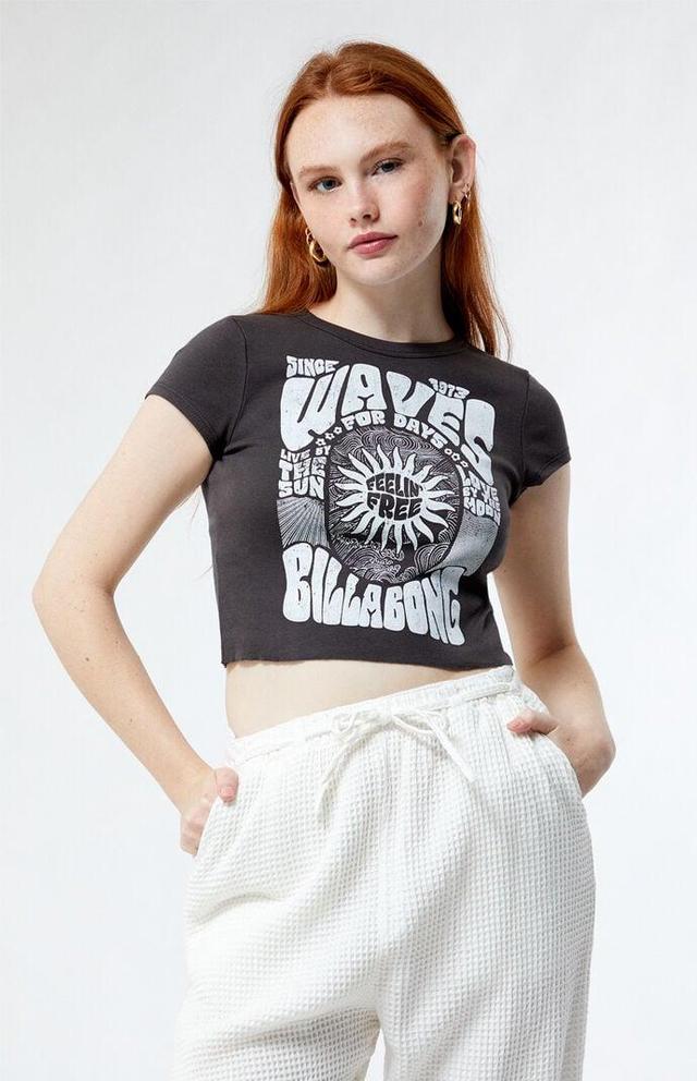 Billabong Live By The Sea T-Shirt for Women Black Product Image