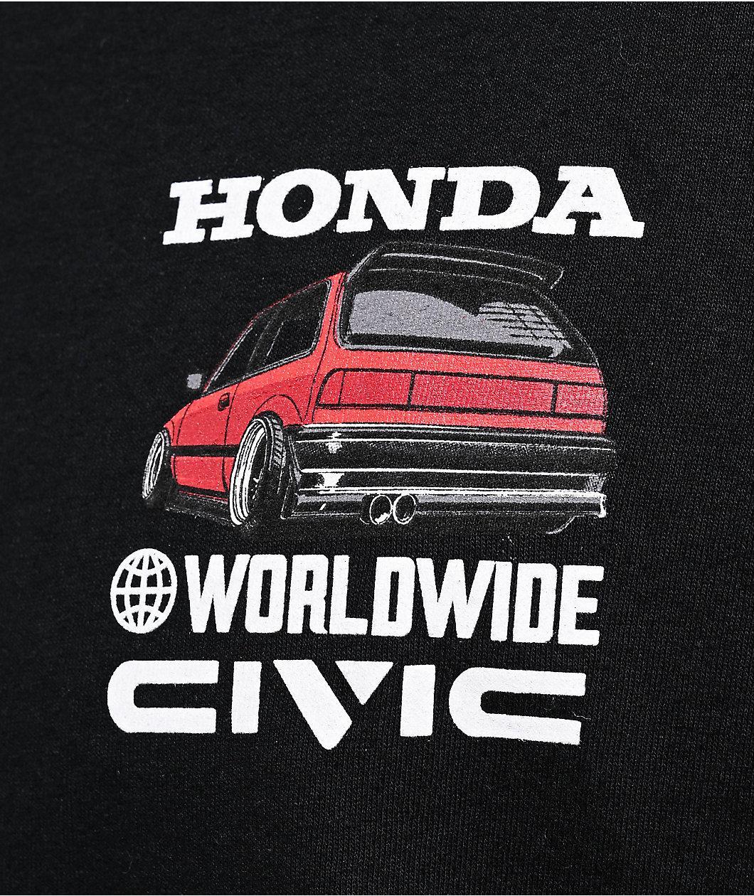 Honda Moodz Black T-Shirt Product Image