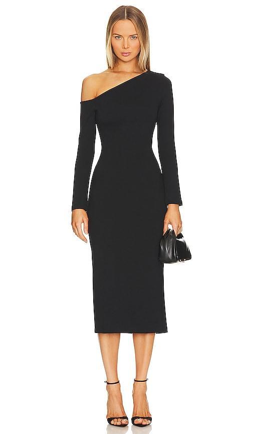 Enza Costa Exposed Shoulder Dress Size L, XS. Product Image