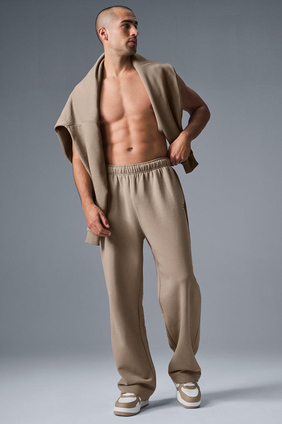 Accolade Straight Leg Sweatpant - Gravel Male Product Image