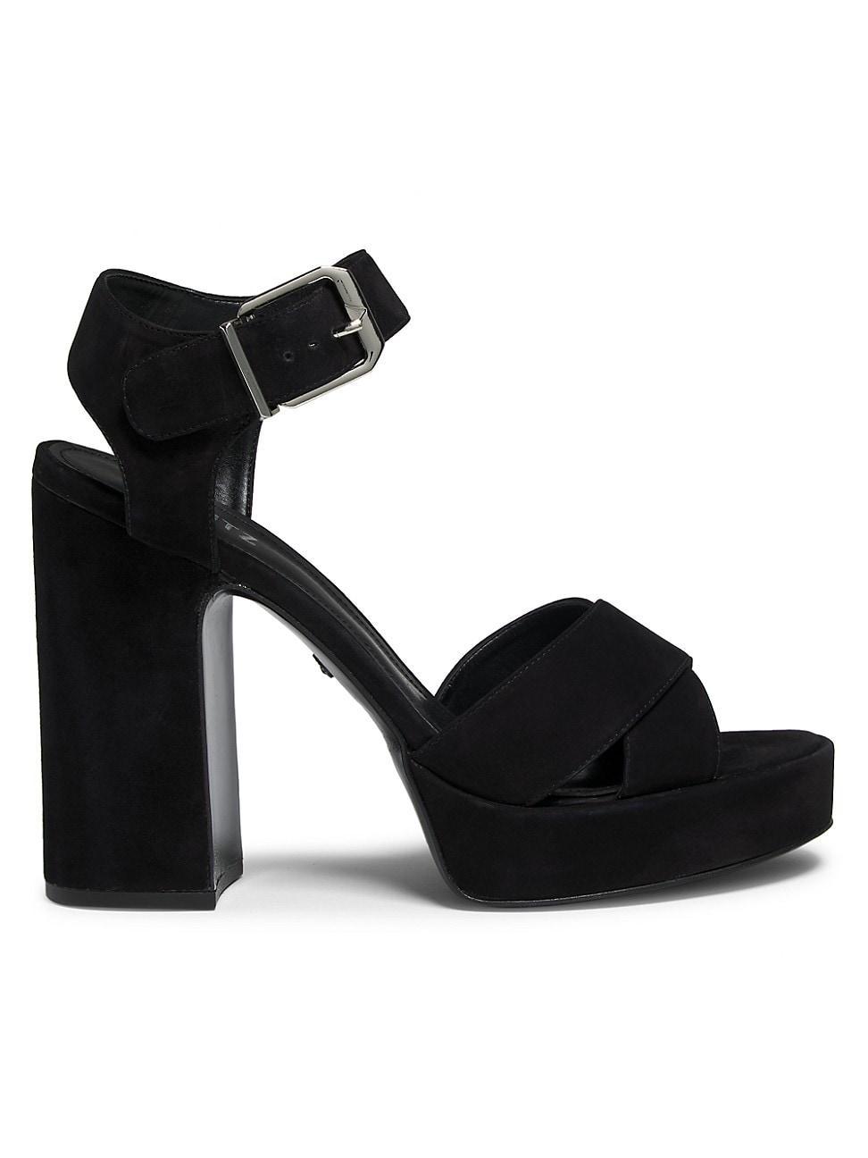 Womens Penelope 101MM Suede Platform Sandals Product Image