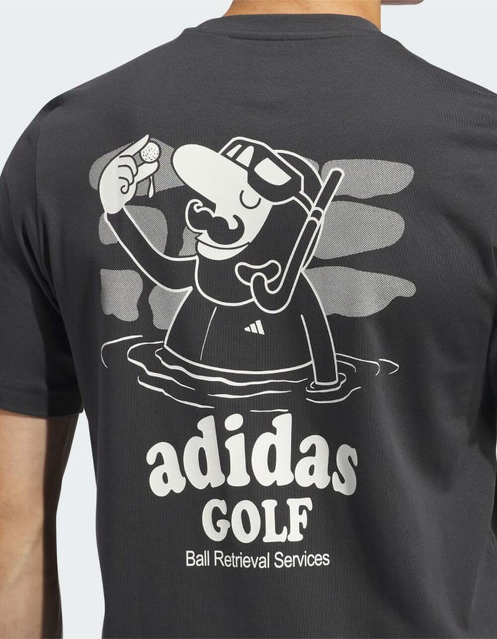 ADIDAS Golf Ball Retrieval Mens Pocket Tee Product Image