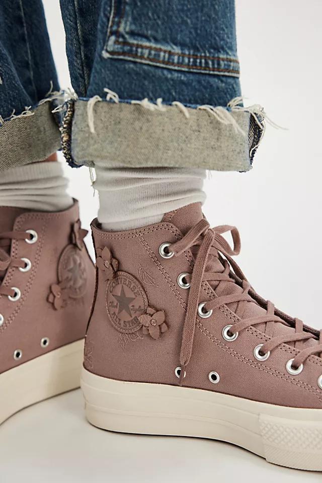 Chuck Taylor All Star Lift Floral High Top Sneakers Product Image