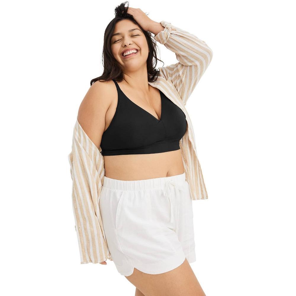 Jockey Women's Light Lift Seamfree Bralette L Black Product Image