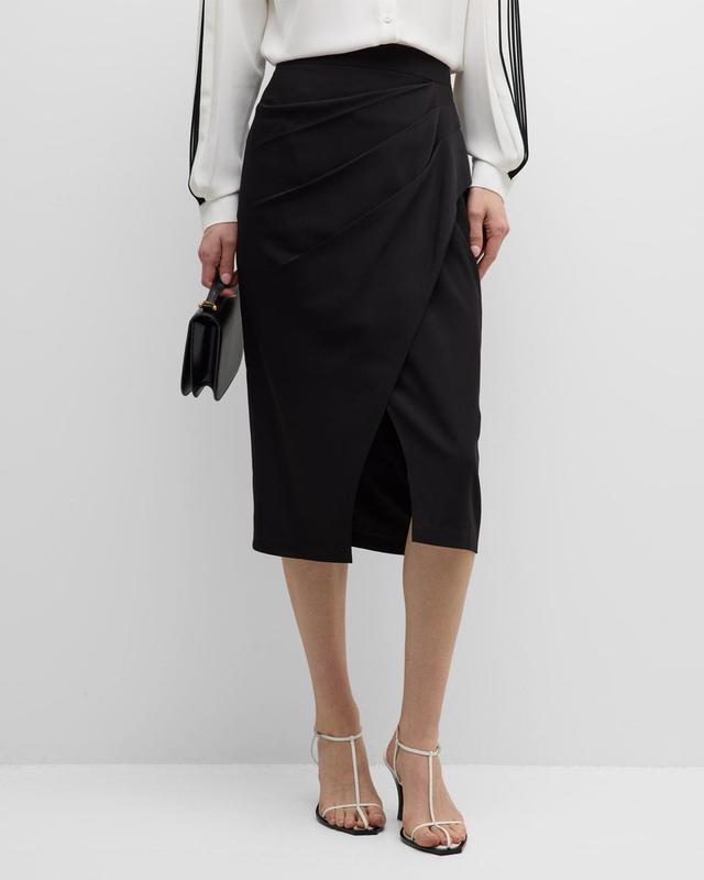 Womens The Vivienne Wrap-Front Skirt Product Image