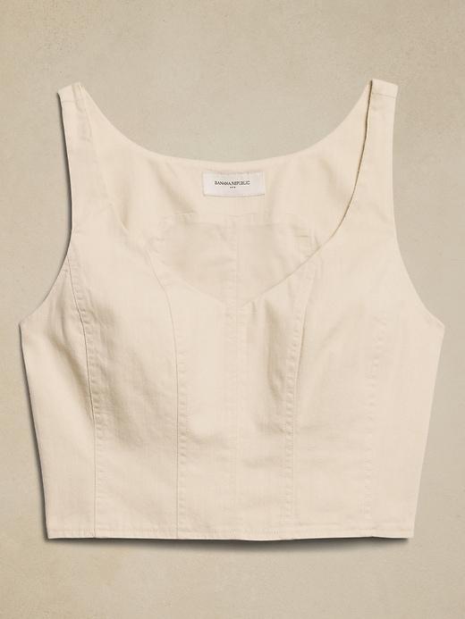 Seamed Cropped Tank Product Image