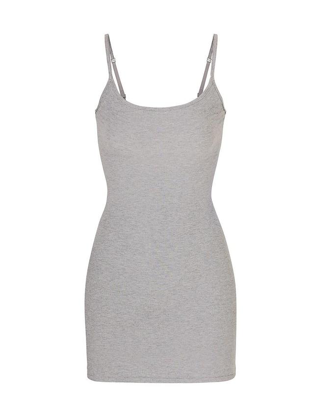 SKIMS Soft Lounge Rib Mini Slipdress Product Image