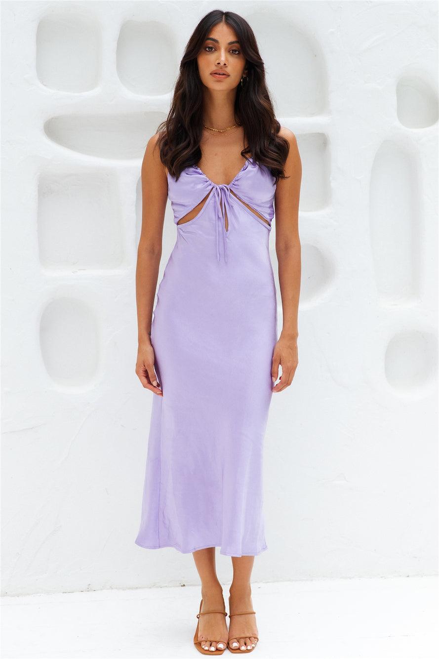 Seraphina Maxi Dress Lilac Product Image