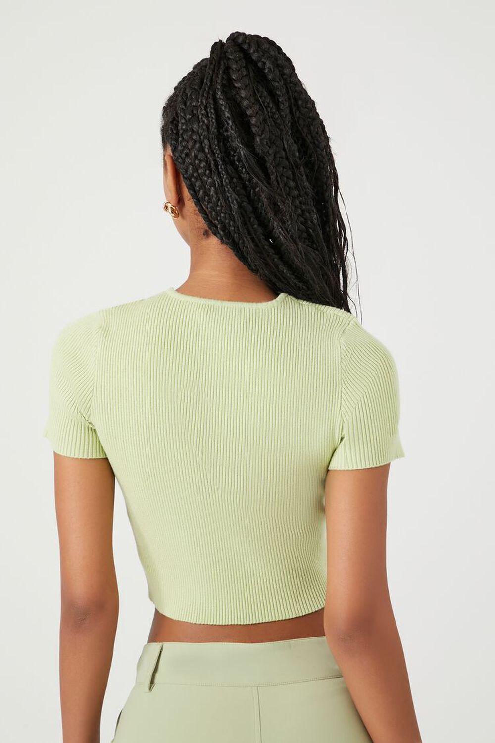 Cropped Sweater-Knit Tee | Forever 21 Product Image