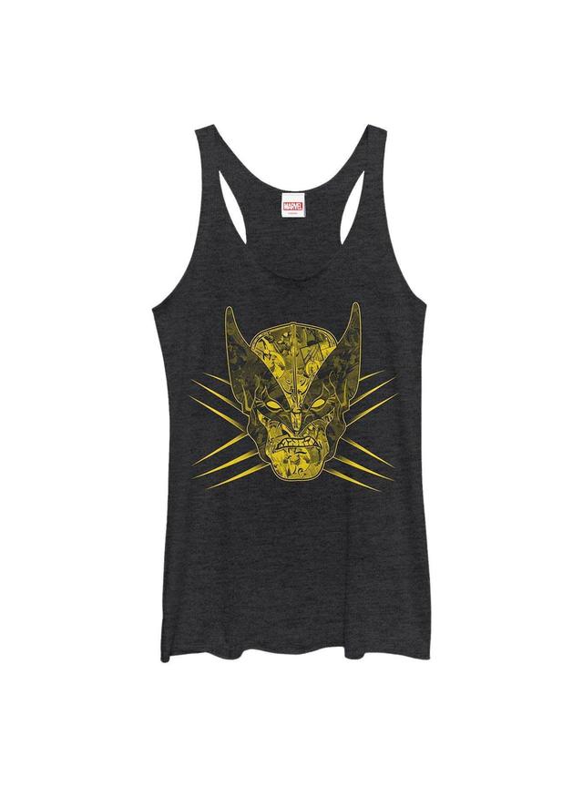 Marvel X-Men Wolverine Face Girls Tank Product Image