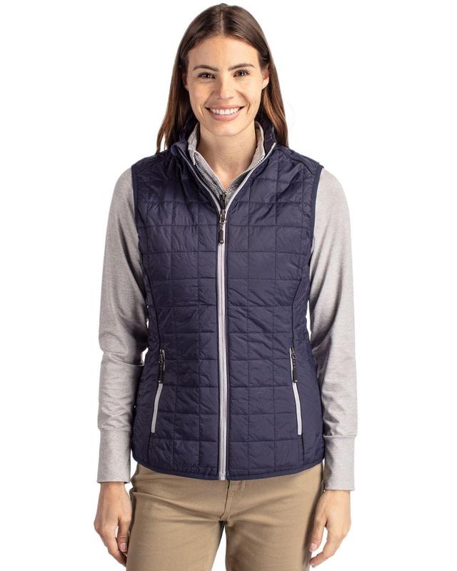 Cutter  Buck Rainier PrimaLoft Eco Insulated Full Zip Packable Puffer Vest Product Image