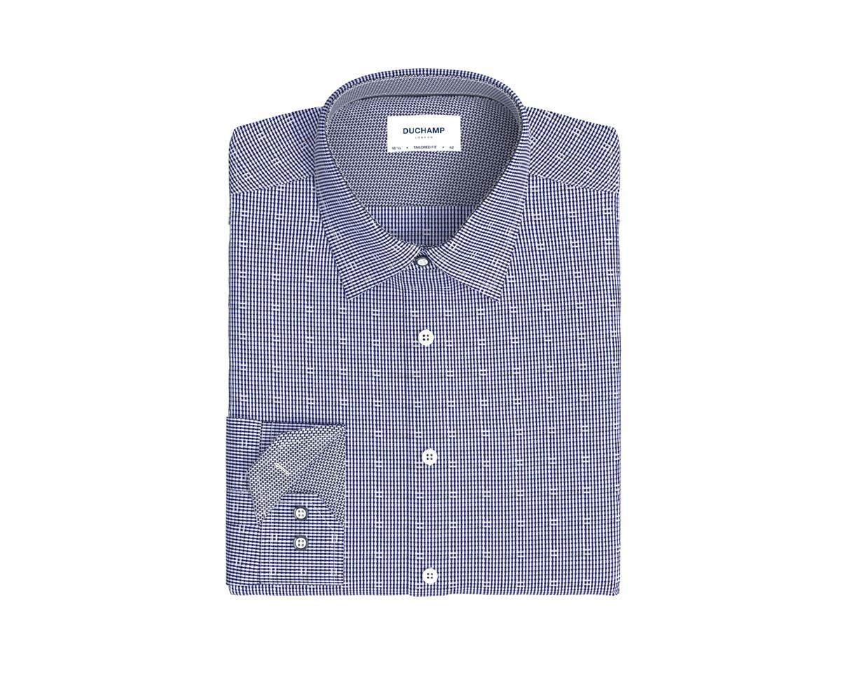 Duchamp London Mens Fancy Neat Dress Shirt Product Image