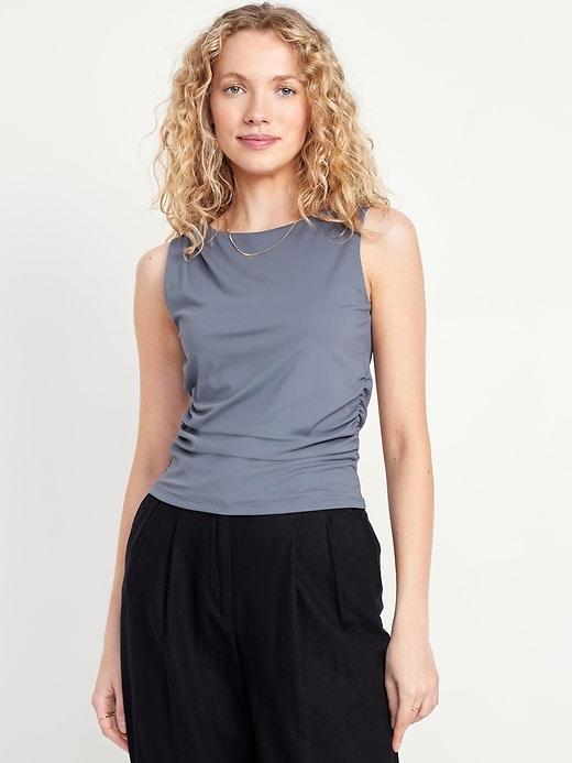 Sleeveless Double-Layer Top Product Image