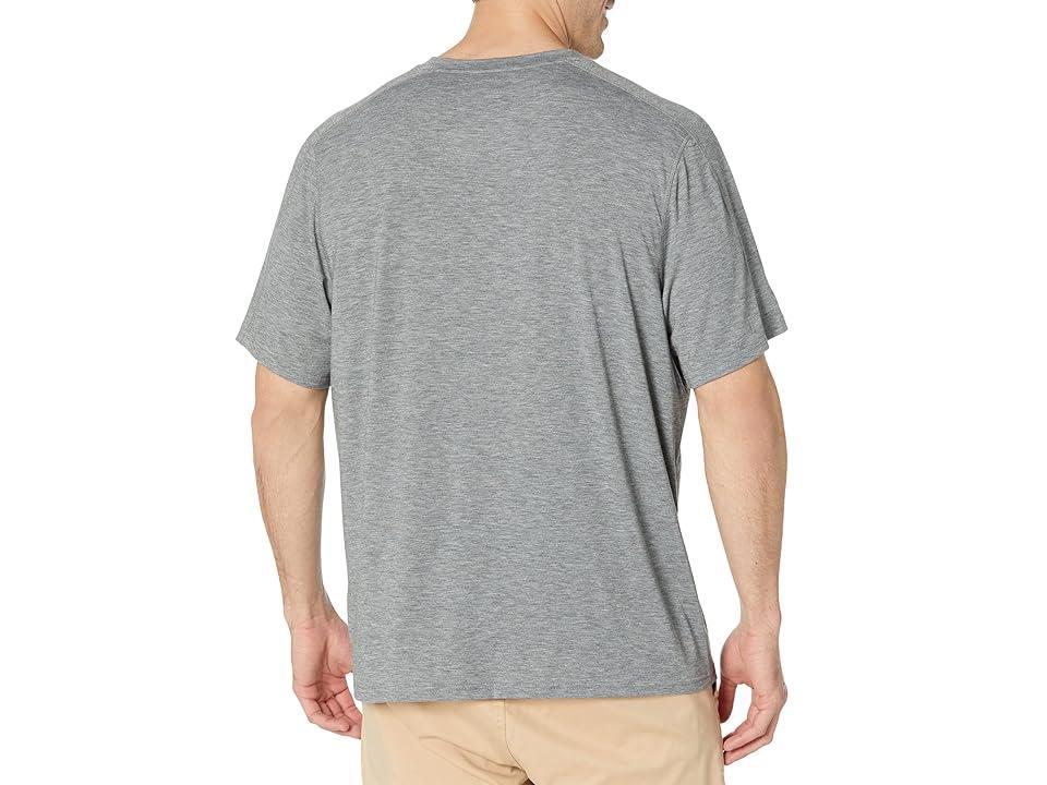 L.L.Bean Everyday SunSmart Tee Short Sleeve - Tall (Gray Heather) Men's Clothing Product Image