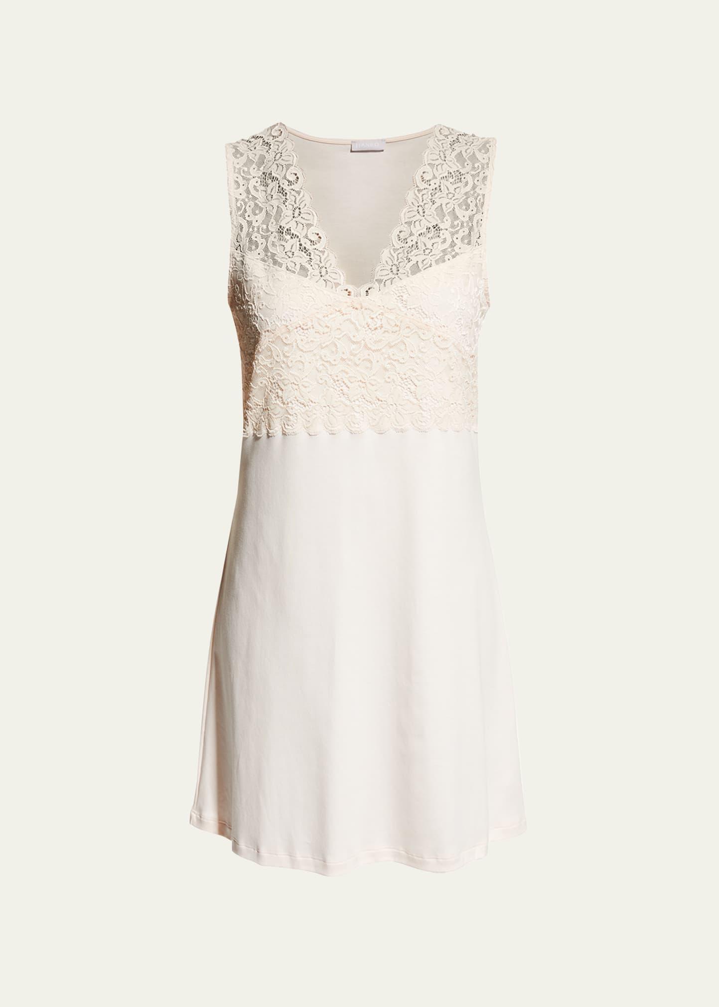 Womens Moments Lace Tank Night Gown Product Image