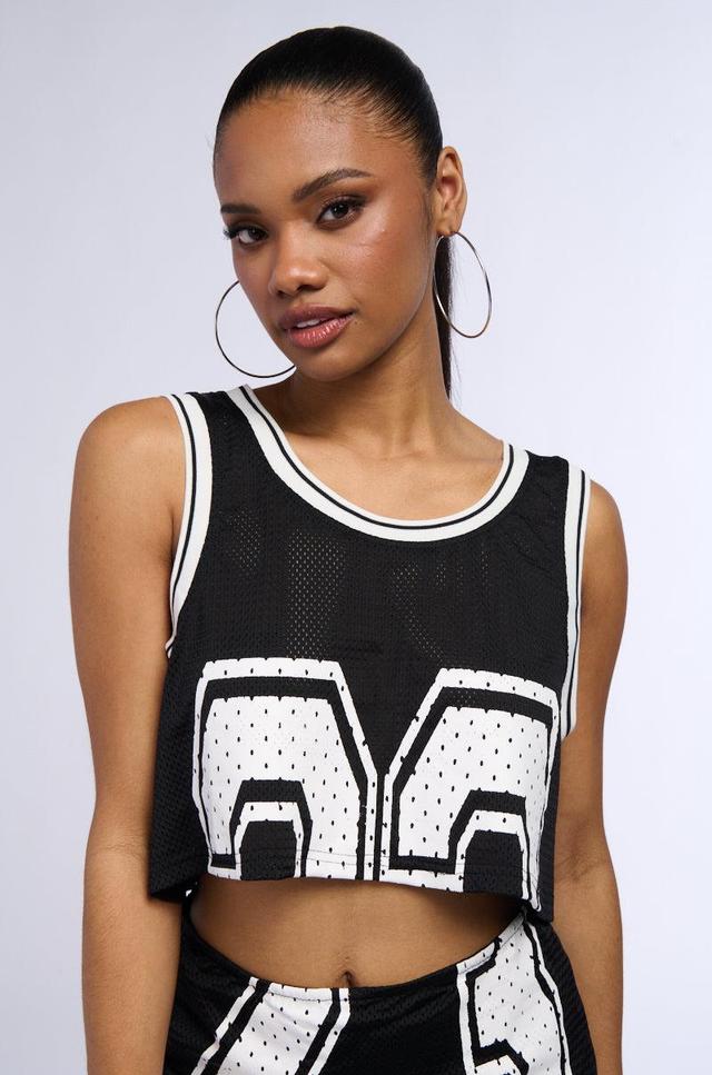 ALL STAR PLAYER CROPPED JERSEY TANK Product Image