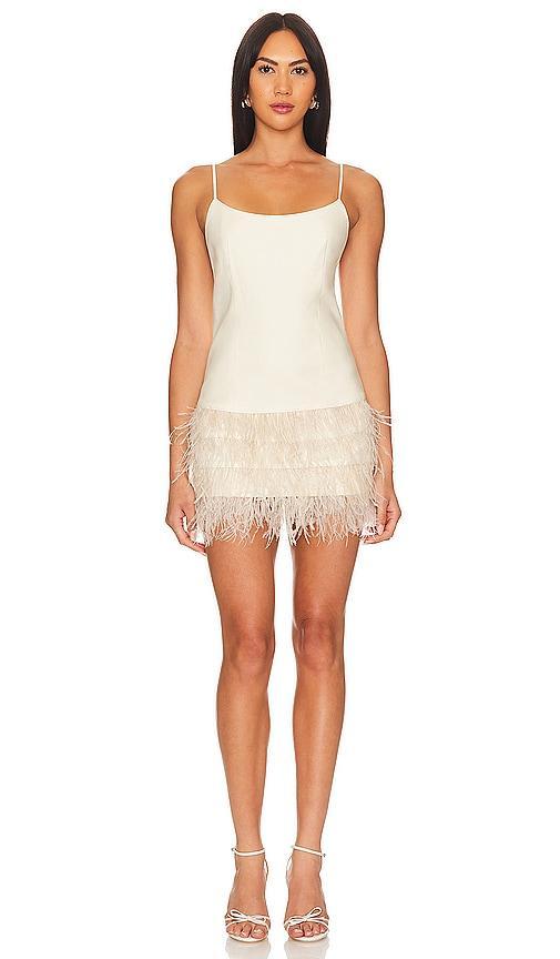 Lovers and Friends Anika Mini Dress in Beige Neutral Product Image