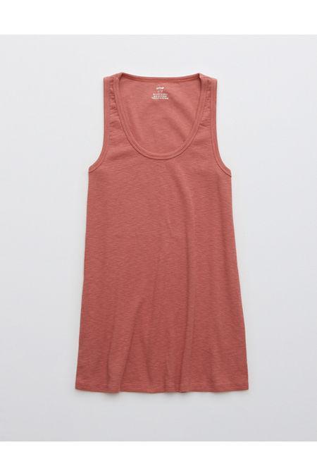 Mama By Aerie Ribbed Basic Tank Top Women's Lets Mauve XL Product Image