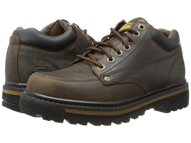 SKECHERS Mariner (Dark Crazyhorse Leather) Men's Lace-up Boots Product Image