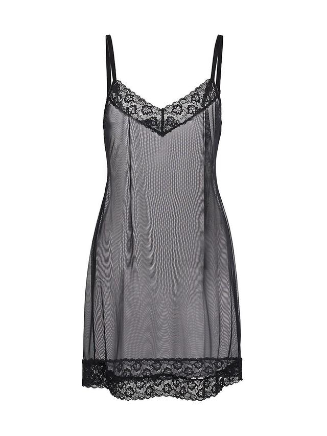 Womens Forever Sheer Babydoll Chemise Product Image