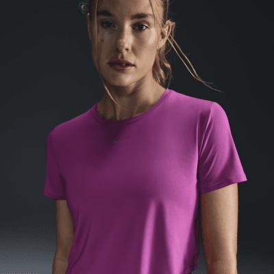 Nike One Classic Women's Dri-FIT Short-Sleeve Cropped Top Product Image