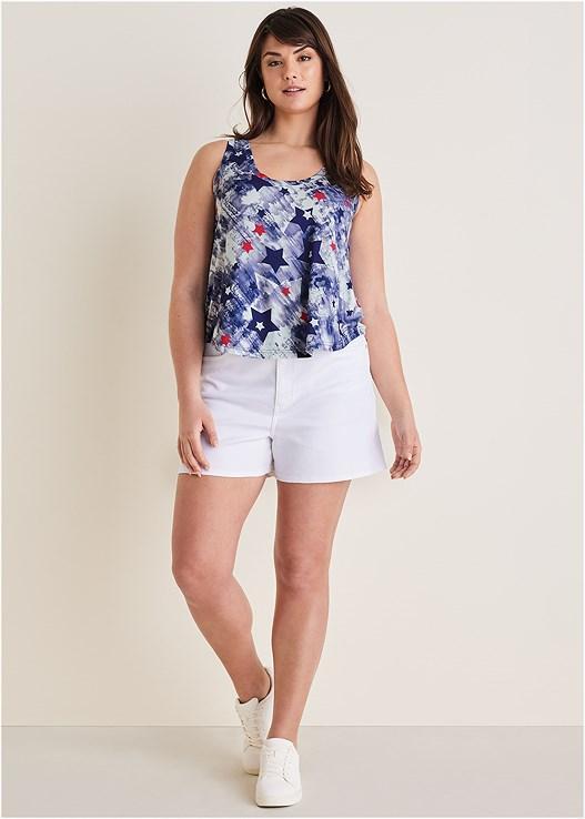 Naomi Denim Shorts Product Image