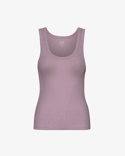 Women Organic Rib Tank Top - Pearly Purple product image