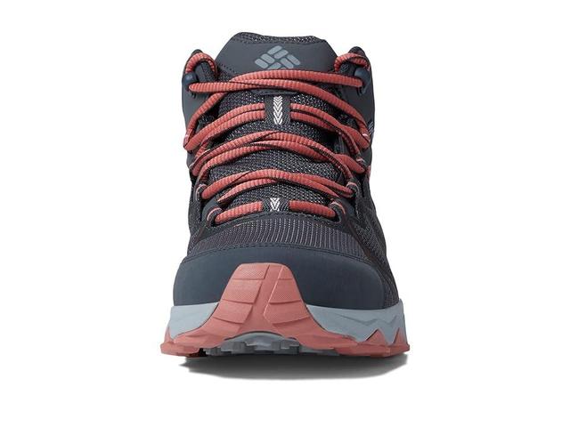 Columbia Peakfreak II Mid Outdry (Dark Grey/Dark Coral) Women's Shoes Product Image