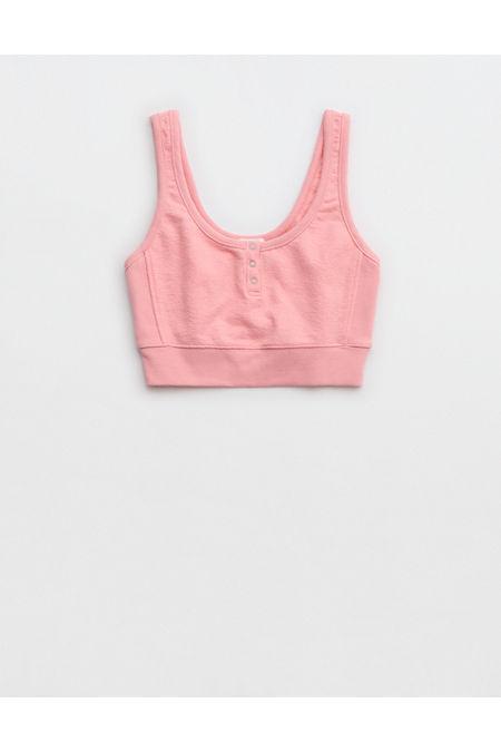 Aerie Restart Cropped Fleece Tank Top Women's Product Image