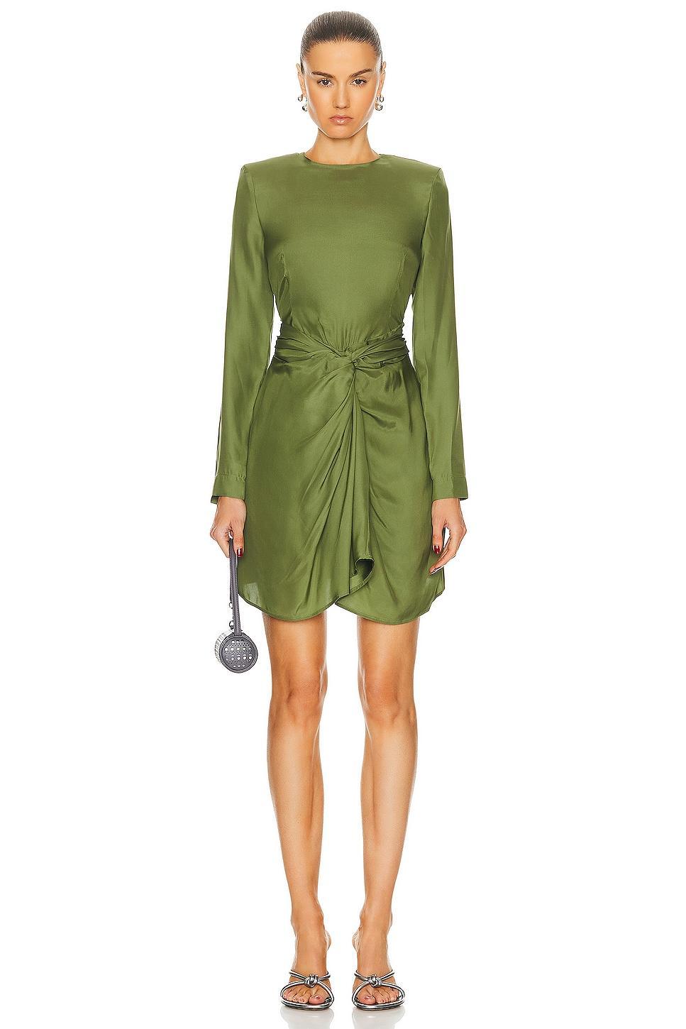 GAUGE81 Izu Dress in Olive Product Image