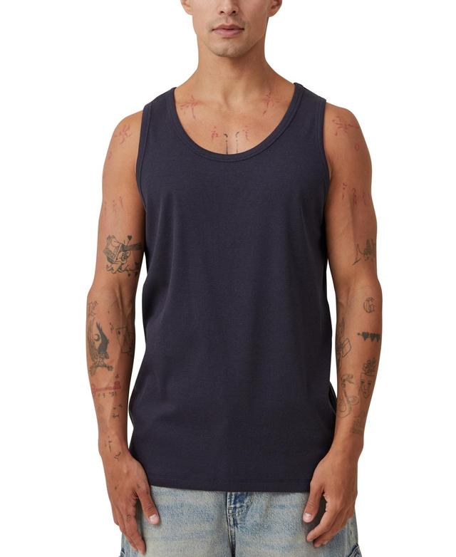 Cotton On Mens Loose Fit Rib Tank Top Product Image