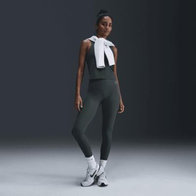 Nike Zenvy Rib Women's Gentle-Support High-Waisted 7/8 Leggings Product Image