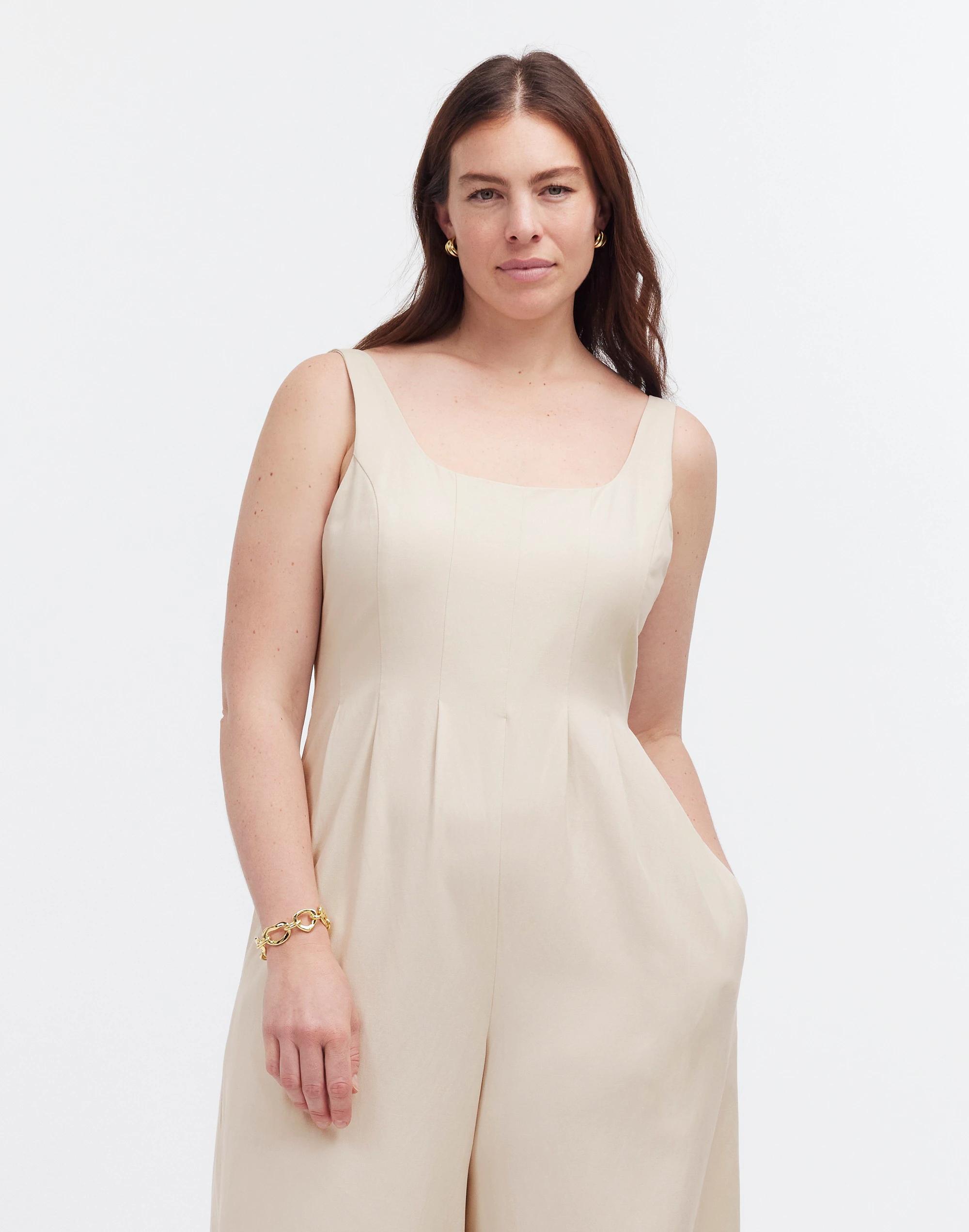 Wide-Leg Tank Jumpsuit Product Image