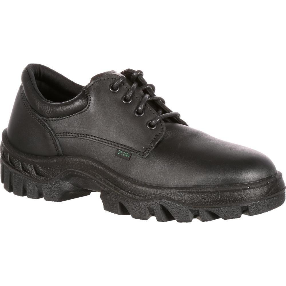 Rocky Postal TMC Mens Oxford Water Resistant Utility Shoes Black Product Image